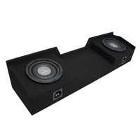 Compatible with 04-15 Nissan Titan King or Crew Truck Harmony F124 Dual 12" Sub Box Enclosure