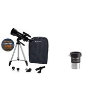Celestron 21035 70mm Travel Scope &  93625 Universal 1.25-inch Camera T-Adapter