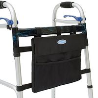 Top Glides Universal 6-Pocket Walker Bag/Tote/Pouch - Black