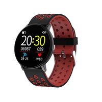 HOTUEEN Unisex Waterproof Digital Display Buckle Closure Smart Bracelet Health Wristband Smart Watches