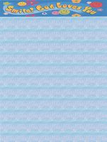 Smile God Loves You Stationery Printer Paper 26 Sheets