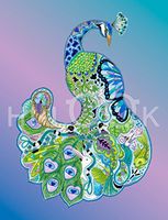 Hi-Look Microfiber Cleaning Cloth - Peacock