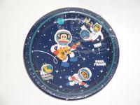 Paul Frank 24 DesignWare Disposable Party Plates - Paul Frank Space