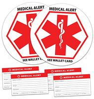 Medical Alert Car Emblem Kit (2)