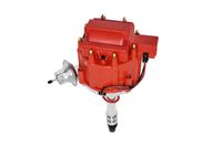 A-Team Performance HEI Distributor 65K Coil 7500 RPM Compatible with GM GMC Small Block SBC Big Block BBC 262 265 267 283 302 305 307 327 350 383 400 396 427 454 Red Cap