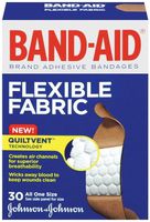 Special pack of 5 BAND-AID FLEXIBLE FABRIC EXTRA 3/4i X 3i 4431 30 per pack