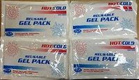 FLA Orthopedics 53-1006PK Hot & Cold Gel Pack 6 X 10 In. 4 Pack