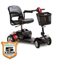 Pride Go-Go LX CTS Suspension 4-Wheel Scooter 18AH Battery