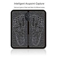 DXXCV Foot Massage Cushion,Foot Massage Mat Feet Massager Plate Can Stimulates Blood Circulation,Relieve Pain,6 Mode Grade 9 Massage Intensity,USB Charge,B