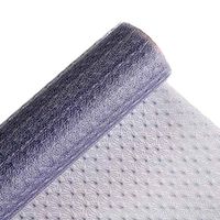 Gypsophila Paniculata Mesh Flower Wrapping Paper Bouquet Decoration Gift Packaging Supplies, Blue Grey