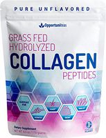 Grass Fed Collagen Peptide Protein Powder - Support Joints, Hair, Skin & Nail Health - 100% Pure, Unflavored & Hydrolyzed - Paleo & Keto Friendly Supplement For Men & Women - Non GMO Gluten Free, 6 oz