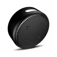 AWINNER Silicone Case for Amazon Echo Dot 2nd (Black)
