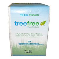 Green2 Tree Free Dinner Napkins, 8 Count