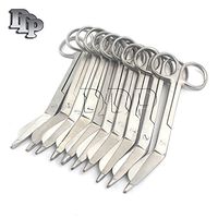 DDP Light Weight Lister Bandage Scissors, 5.5", First AID and EMT Shears (Box of 10)