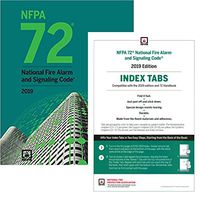 NFPA 72 National Fire Alarm and Signaling Code (Paperback) with Index Tabs 2019 Edition, Set