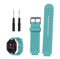 Weinisite Replacement Silicone Watch Band for Garmin Forerunner 25 Smart Watch (# 4, L) (Men)