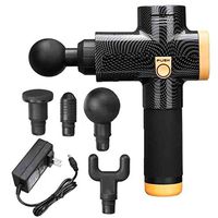 Uplord Massage Gun,Rechargeable Cordless Percussion Massager,Professional Massage Device,Handheld Deep Tissue Muscle Massager Device with Massage Heads