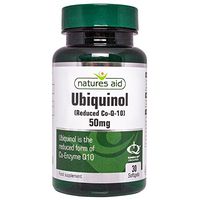 Natures Aid Ubiquinol 50mg, 30 Softgels