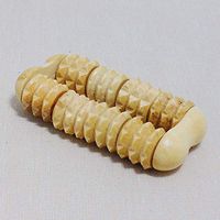 Hand Massager Foot Arm Care Relax Wood Dual Rows Roller Massager WS99