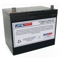 EVX12520 12 Volt 55 Ah SLA Replacement Battery w/ NB Terminal
