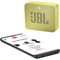 JBL GO2 Waterproof Ultra Portable Bluetooth Speaker - Yellow (Renewed)