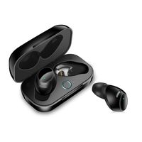 True Wireless Earbuds, Tech-Well Bluetooth Headphones Mini 3D Stereo Headset with Microphone 8H Playtime in Ear Sport Sweatproof Earphones with Charging Box for Smart Phones Laptop