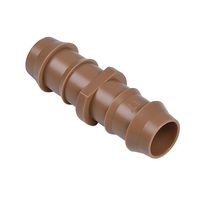 iRunning 18 Pieces Irrigation Couplings Fittings (17mm) for 1/2" Tubing (0.600"ID) - Barbed Connectors for Sprinkler and Drip Irrigation Systems ...