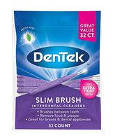 DenTek - Slim Brush Interdental Cleaners - 32PK - by DenTek