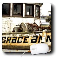 3dRose LLC 8 x 8 x 0.25 Inches Mouse Pad, Fishing Trawler in Harbor in Westport, Washington Richard Duval (mp_96583_1)
