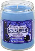 Smoke Odor Exterminator 13 oz Jar Candles Blueberry Dreamz, (2)