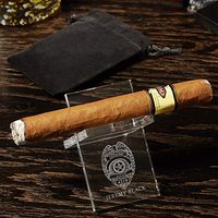Police Badge Personalized Acrylic Cigar Stand Gift for Police Officer