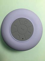 GANSS Mini Shower Speaker,Waterproof Bluetooth Speakers Pool Wireless Portable Speakers with Suction Cup Handsfree(Purple)