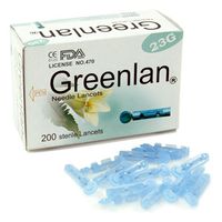 Greenlan 23 Gauge Lancets - 200 Count Box