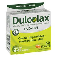 Dulcolax Laxative Tablets 50 ea (Pack of 8)