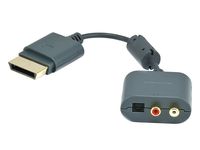 Monoprice RCA/Toslink Audio Adapter for Xbox 360 and Xbox 360 Slim (107526)