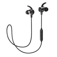 TaoTronics Bluetooth 4.2 Headphones Sport Earphones 9 Hours Playtime Lightweight & Fast Pairing (CVC 6.0 Noise Cancelling Mic, Snug Silicon Earbuds, Magnetic Design)