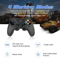 Fashionwu Wireless Game Controller Bluetooth Game Pad Controller Joystick for Android iOS Tablet PC
