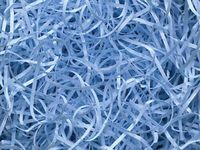 6oz Bag Light Blue VERYFINE Fine Cut Gift Basket Shred Paper Grass Filler Bedding nfLG -459