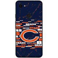 Skinit Decal Phone Skin for Google Pixel 3a XL - Officially Licensed NFL Chicago Bears Blast Design