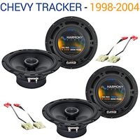 Compatible with Chevy Tracker 1998-2004 Factory Speaker Replacement Harmony (2) R65 Package New