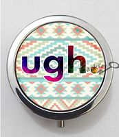 BlackKey UGH People 3-Compartment Decorative Pocket Gift Box Case Organizer for Pill, Color 1 -828