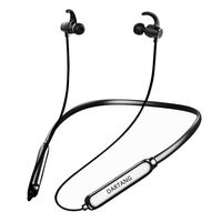 DARTANG Bluetooth Headphones Neckband Waterproof IPX7, Wireless Earbuds Sport, Richer Bass HiFi Stereo in-Ear Earphones HD w/Mic, 12 Hours Playing Time,Noise Cancelling Headsets (Black)