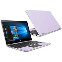 MightySkins Skin Compatible with HP Pavilion x360 15.6" (2018) - Solid Lilac | Protective, Durable, and Unique Vinyl Decal wrap Cover | Easy to Apply, Remove, and Change Styles | Made in The USA