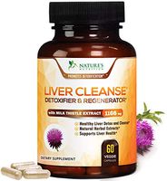 Liver Cleanse - Milk Thistle Extract Formula 1166mg - Natural Liver Support Supplement with 22 Herbs, Silymarin, Beet, Artichoke, Dandelion, Chicory Root, Made in USA, Vegan - 60 Capsules