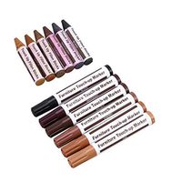 Euone Office, Wood Furniture Repair Pen Marker Pen Wax Scratch Filler Remover Repair Fix 12Pc