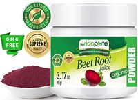 Beet Root Juice Powder Organic Freeze-Dried, Pure Natural RAW Gluten-Free, Non-GMO. Natural Booster, Superfood Powder for Smoothie, Beverages. 3.17 oz – 90 gr. by myVidaPure