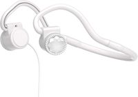 myFirst Headphone BC - Over The Ear Headphone for Kids with Bone Conduction Technology Kid Safe Materials with Unique Design Compact Customizable Decorative Surrounding Alert (White)