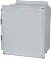 Hammond PCJ864F Light Grey 8" x 6" x 4" Flanged Type 4X Polycarbonate Junction Box