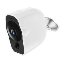 Wireless Security Camera, IP65 Waterproof Rechargeable WiFi Home Security Camera, Indoor/Outdoor 1080p IP Surveillance System with Motion Detection, Night Vision, 2-Way Audio Talk on iOS, Android App