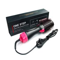 YUNSYE HOT!One Step Hair Dryer and Volumizer, ManKami Salon Hot Air Paddle Styling Brush Negative Ion Generator Hair Straightener Cur